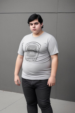 Argentine teenager boy with  black hair