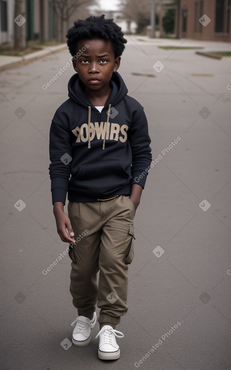 African american child male 