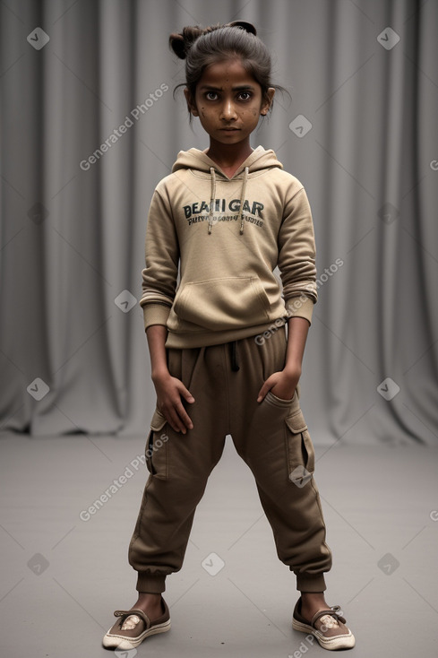 Bangladeshi child boy with  brown hair