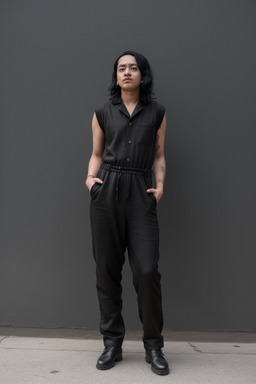 Nepalese adult non-binary with  black hair