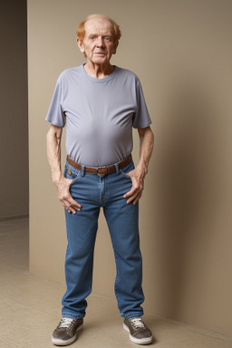 Brazilian elderly male with  ginger hair