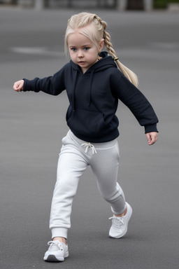 Swedish infant girl with  blonde hair