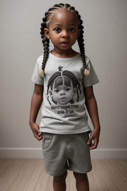 Jamaican infant boy with  gray hair