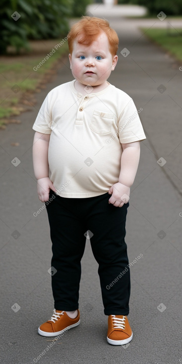 German infant boy with  ginger hair