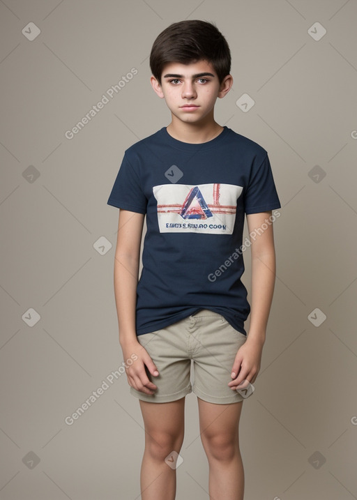 Paraguayan teenager boy 