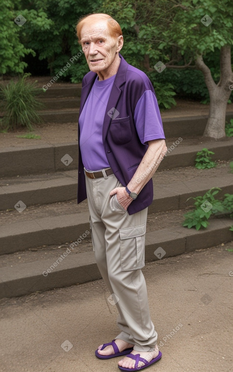 Argentine elderly male with  ginger hair