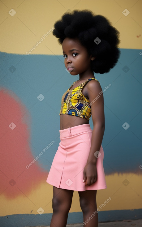 African child girl 