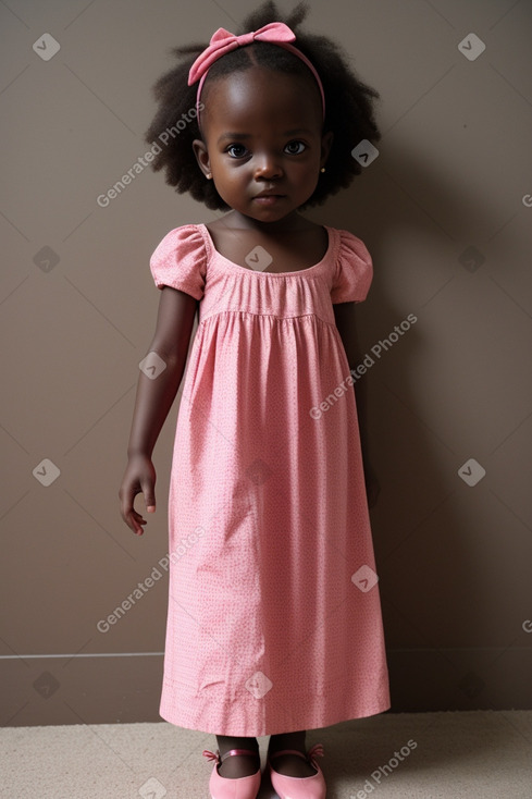 African infant girl 