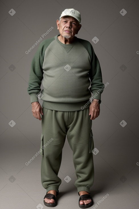 Nicaraguan elderly male with  gray hair