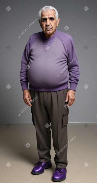 Kuwaiti elderly male with  gray hair