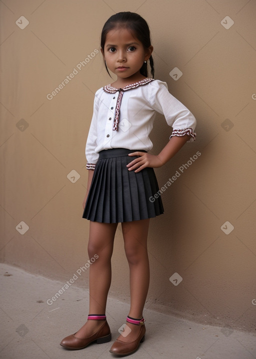 Bolivian child girl 