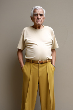 Chilean elderly male with  gray hair