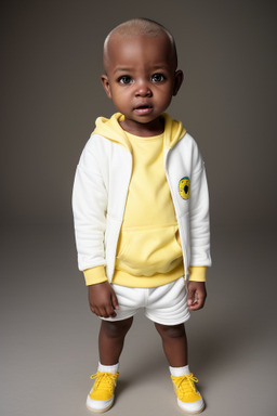 Tanzanian infant boy with  white hair