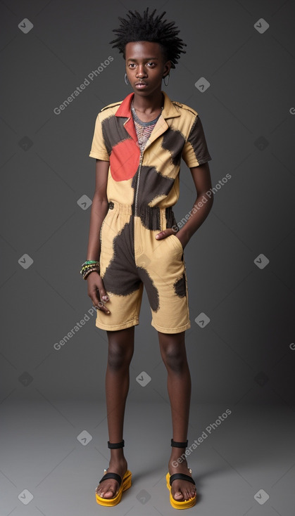 Kenyan young adult non-binary 