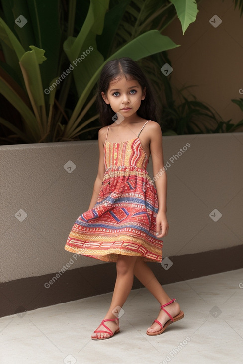 Costa rican child female 