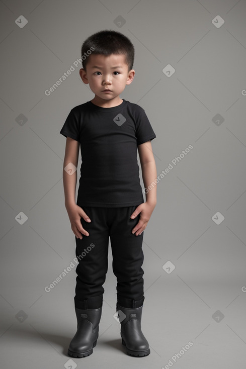 Mongolian child boy 