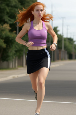 Uruguayan adult female with  ginger hair