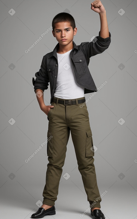 Bolivian teenager boy 