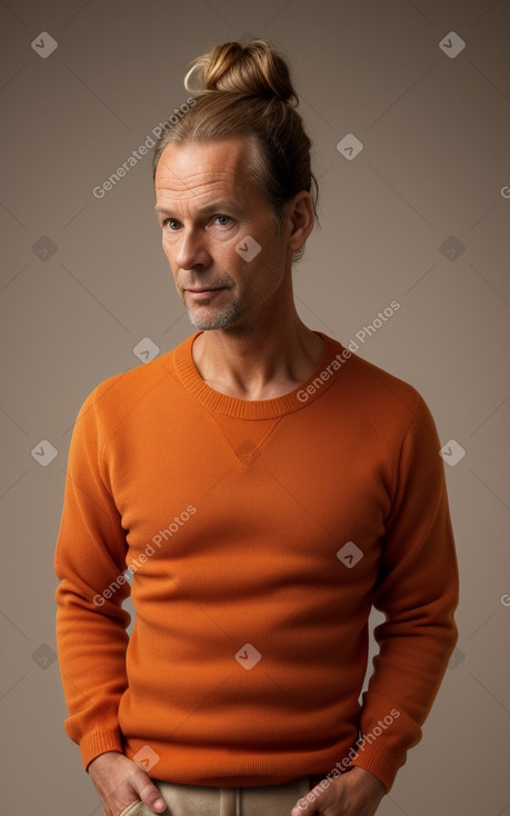 Dutch 45 years male with  brown hair