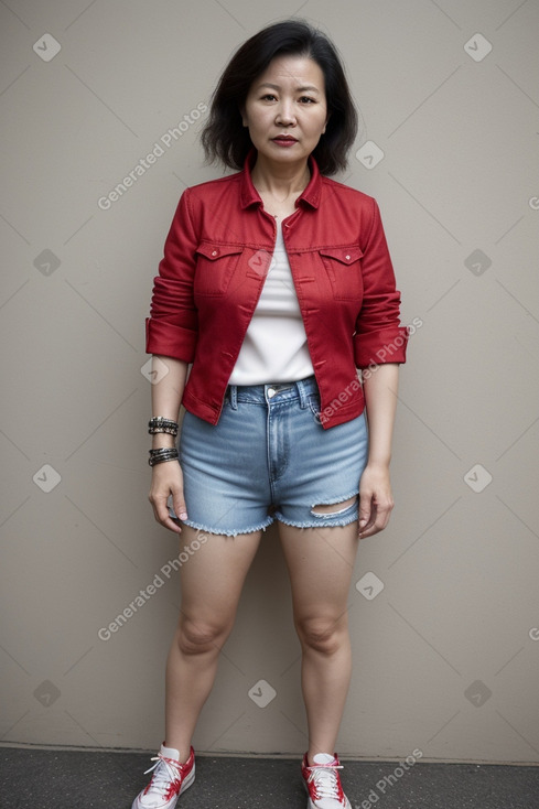 Chinese middle-aged female 