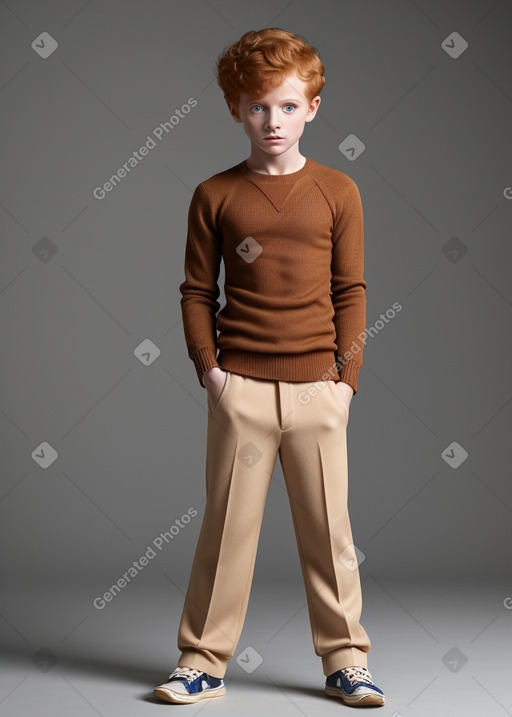 Yemeni child boy with  ginger hair