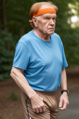 Finnish elderly male with  ginger hair