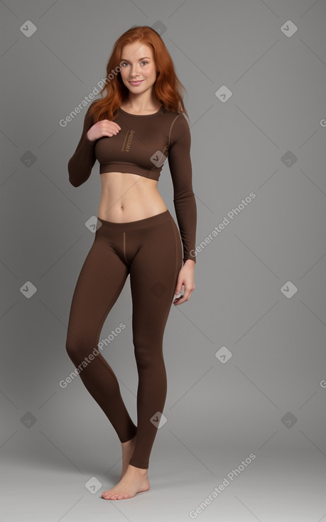 Adult female with  ginger hair