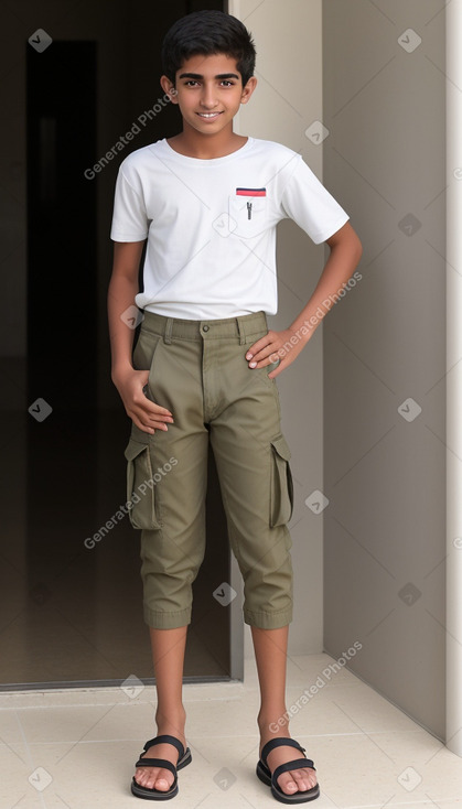 Emirati teenager boy 