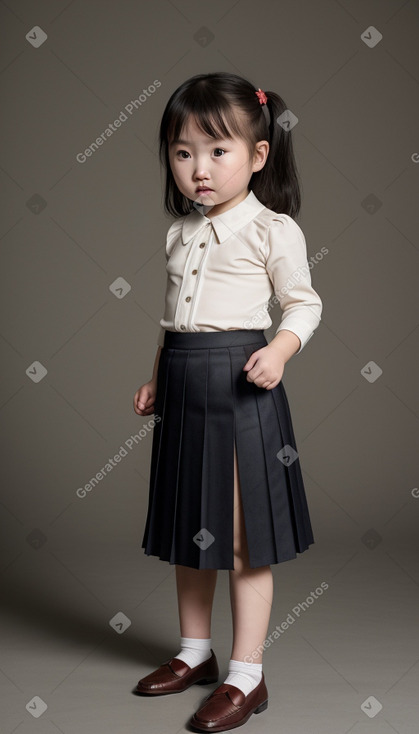 Mongolian infant girl 