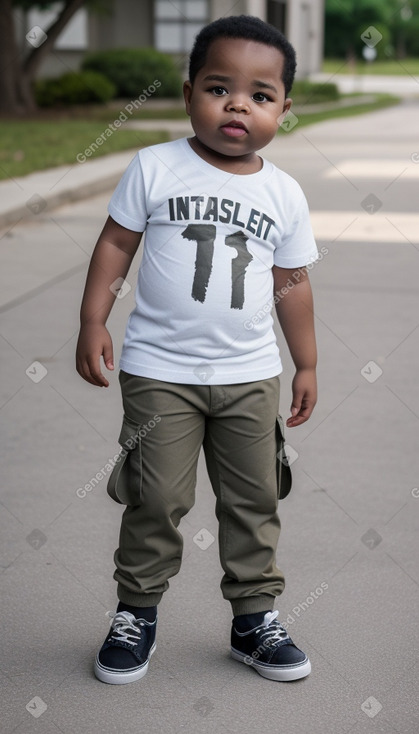 African american infant boy 