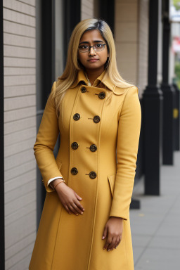 Bangladeshi adult female with  blonde hair