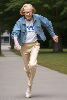 Finnish elderly male with  ginger hair