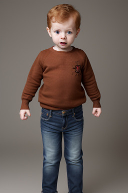 Portuguese infant boy with  ginger hair