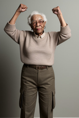 African american elderly non-binary 