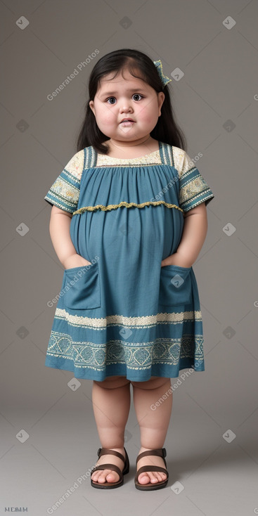 Uzbek infant girl 