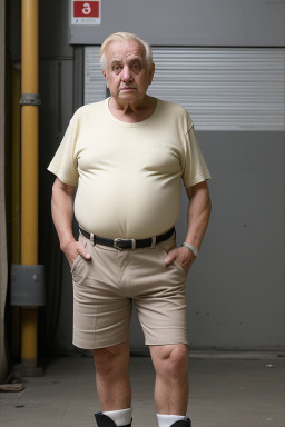 Italian elderly male with  blonde hair