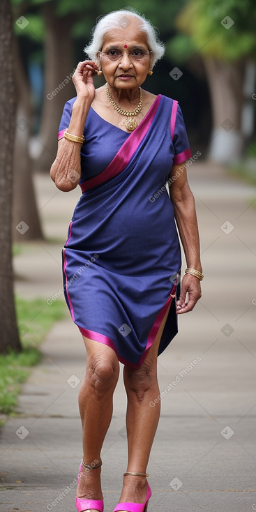 Indian elderly female 