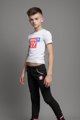 Croatian teenager boy 