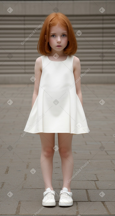 Child female with  ginger hair