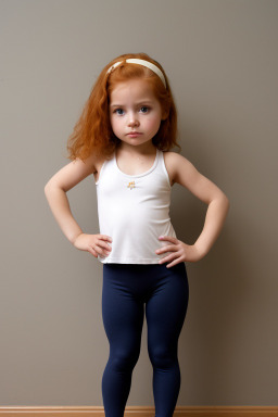 Guatemalan infant girl with  ginger hair