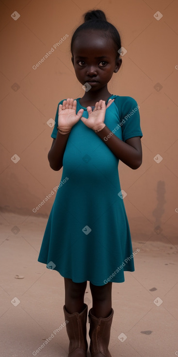 Sudanese infant girl 