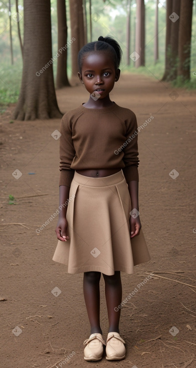 Ugandan child girl 