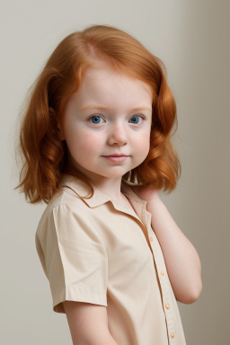 Australian infant girl with  ginger hair