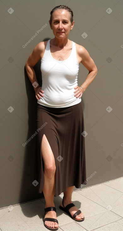 Irish 45 years female with  brown hair