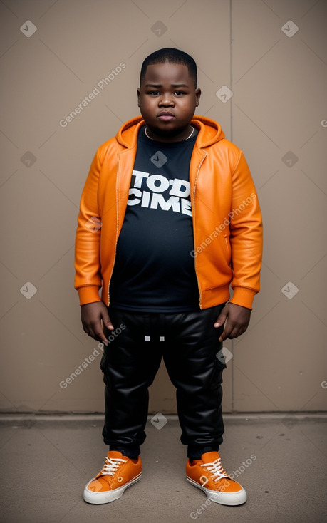 Nigerian child boy with  blonde hair