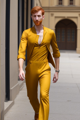 Armenian adult male with  ginger hair