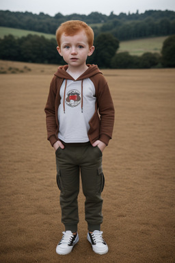 Albanian infant boy with  ginger hair