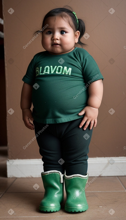 Bolivian infant girl 