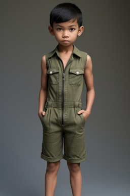 Indonesian child boy 