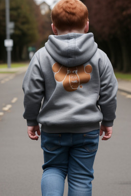 British infant boy with  ginger hair